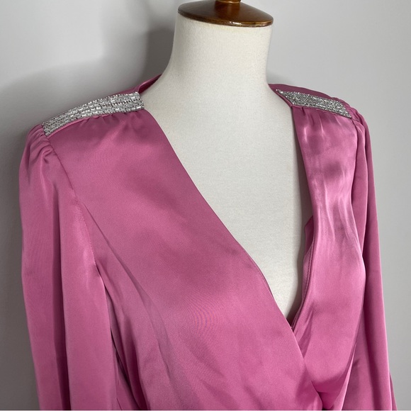 NWT Ramy Brook Foxy Embellished Mini Dress - Picture 11 of 13